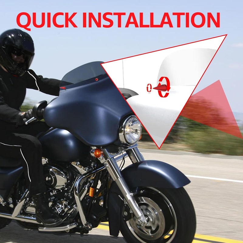 AEEAST Red Motorcycle Fairing Bolts Compatible for Harley Touring Street Glide Electra Glide Ultra Limited 1996-2013 - Image 3